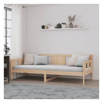 vidaXL Sofá cama madera maciza de pino 80x200 cm