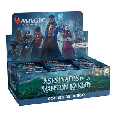 Caja De Sobres Magic The Gathering Sobres De Juego Asesinatos En La Mansión Karlov Español