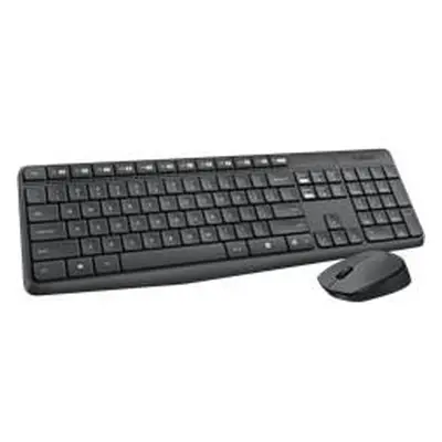 Teclado + Mouse Logitech Mk235 Wireless Inalambrico Frances