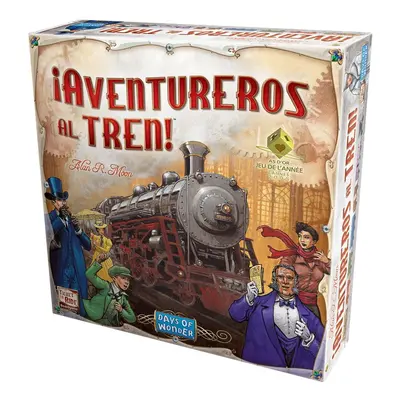 Juego De Mesa Aventureros Al Tren Pegi 8