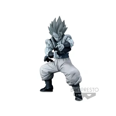 Figura Banpresto Dragon Ball Super Super Saiyan Blue Gogeta Tones Blanco & Negro Master Stars Pi