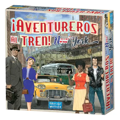 Juego De Mesa Asmodee ¡Aventureros Al Tren! New York Pegi 8