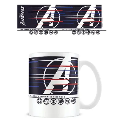 Taza De Desayuno Pyramid Marvel Avengers Los Vengadores Logo