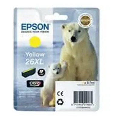 Cartucho Tinta Epson T263440 Amarillo Xl Xp-600/605/700/800/ Oso Polar