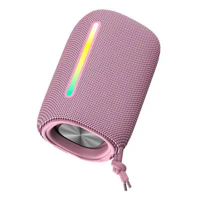 Altavoz Bluetooth Forever Bs-10 Led Pink Color Rosa