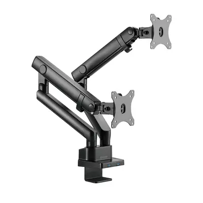 Phoenix Mstand2 Brazo Articulado Resorte De Gas Para Doble Monitor Hasta 27 Vesa 75 X 75 / 100 X