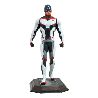 Capitan America Traje Equipo Pvc Diorama 23 Cm Marvel Movie Gallery Avengers: En