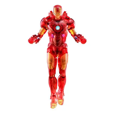 Figura Hot Toys Marvel Avengers Vengadores Iron Man 2 Mm 1/6 Iron Man Mark Iv Version Holografic