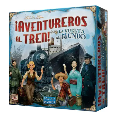 Juego De Mesa ¡Aventureros Al Tren! La Vuelta Al Mundo Pegi 8