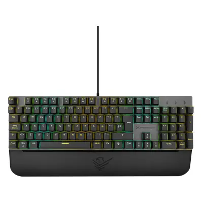 Teclado Mecanico Gaming Phoenix Mk1 Elite Full Rgb Configurable Switches Brown Usb Con Reposamuñ