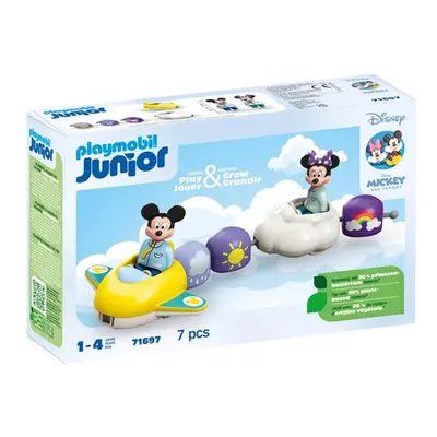 Playmobil Junior Disney: Mickey Y Minnie Tren Nube