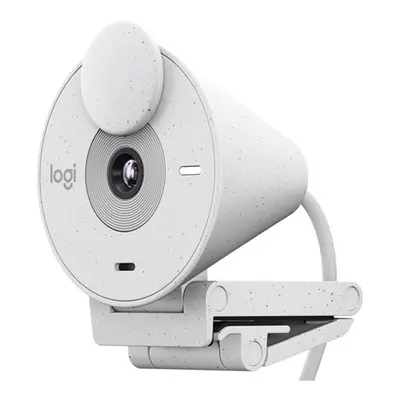 Webcam Logitech Brio 300 Blanco Crudo Full Hd/ Usb Tipo C