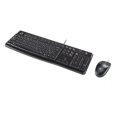 Teclado + Mouse Logitech Mk120 Optico Usb 2.0 Negro Portugues