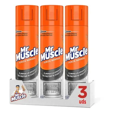 MR MUSCLE - MR MUSCLE - Limpiahorno Forza - Gel de Limpieza para hornos - Gran Poder desincrusta