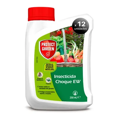 PROTECT GARDEN - Pack de 12 unidades PROTECT GARDEN - Insecticida Choque EW 250ml