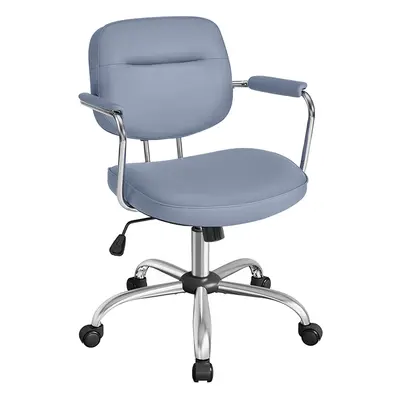 Silla de Escritorio Ergonómica Altura Ajustable Azul Niebla