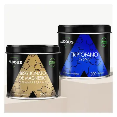 Pack Bisglicinato de Magnesio con Vitaminas + Triptófano Puro