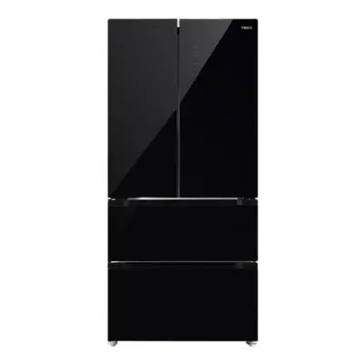 Frigorífico Multidoor - TEKA RFD 75850, No Frost, Cristal Negro