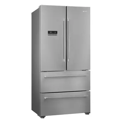 Frigorífico Multidoor - SMEG FQ55FXDE, 1.82 m, Inox, Eficiencia F