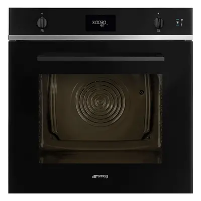 Horno Multifunción - SMEG SOP6401S2B Galileo Pyro Steam, Negro, Vapor, Pirolisis