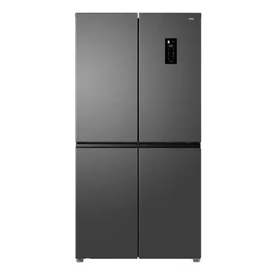 Frigorífico Multidoor - TCL RP470CSE1, No Frost, 1.86 metros, Inox Oscuro