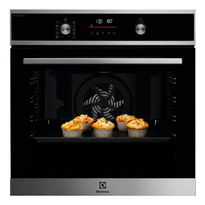 Horno Multifunción - Electrolux EOD6P77X, 60 cm, Pirólisis, Sonda, Vapor, Inox