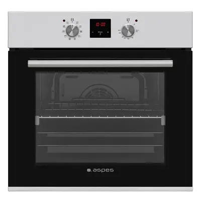 Horno Multifunción - Aspes AHM10700DX, 60 cm, Limpieza Vapor, Inox