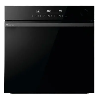 Horno Multifunción - Hisense BSA66346PBGWIFI, 60 cm, Pirólisis, Vapor, Negro