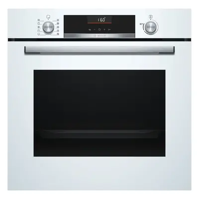 Horno Multifunción - Bosch HBA536W, Cristal Blanco