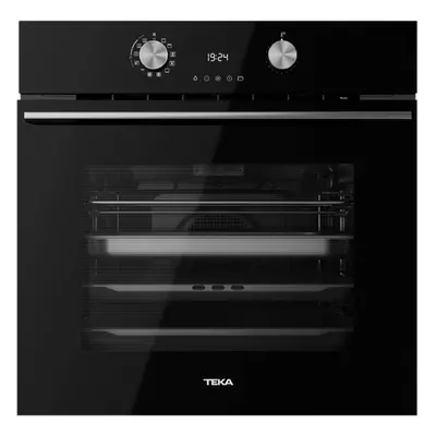 Horno Multifunción - Teka HLB 8550, 60 cm, Hydroclean PRO, Vapor, Cristal Negro