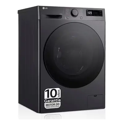 Lavadora Secadora Libre Instalación - LG F4DR6009AGM, 9/6Kg, 1400 RPM, Inox Grafito