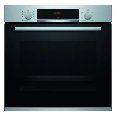 Horno Multifunción - Bosch HBA512ES0 Cristal Negro Inox