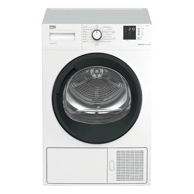 Secadora Condensación - Beko DS 8512 CX, 8Kg, Bomba de Calor, Eficiencia A+++, Blanco