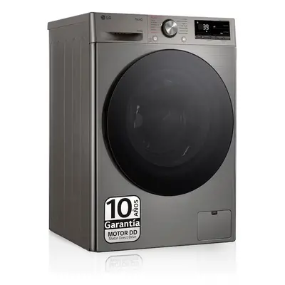 Lavadora Secadora Libre Instalación - LG F4DR7011AGS, 11/6Kg, 1400 RPM, Vapor, Inox Grafito