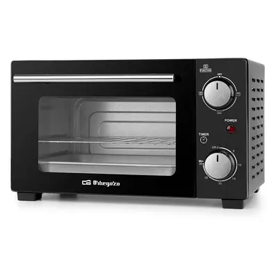 Horno Sobremesa - Orbegozo HO985, 10 litros, Negro