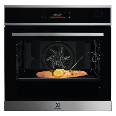 Horno Multifunción - ELECTROLUX EOB8S09X, Negro Inox, Limpieza Vapor, Sonda