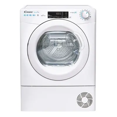 Secadora Condensación - Candy CSOE H8A2TE-S, Bomba de Calor, Wi-Fi, 8 Kg, Blanco