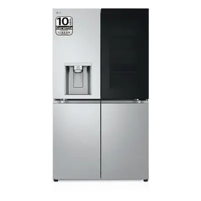 Frigorífico Multidoor - LG GMG960MBEE, No Frost, 1.79 metros, Instaview, Inox