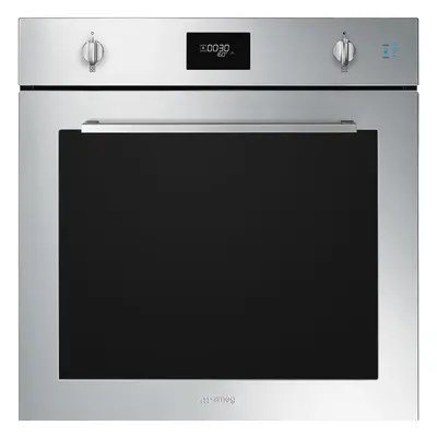 Horno Multifunción - Smeg SO6401S2X, Vapor, 60cm, Eficiencia A+, Inox