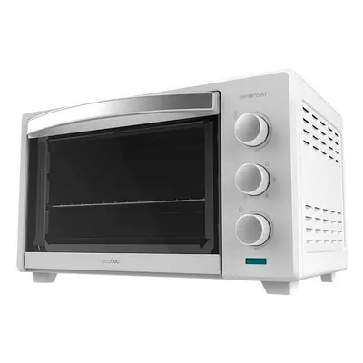 Horno Sobremesa - Cecotec Bake&Toast 2800 White, 1600 W, 28 litros, Blanco