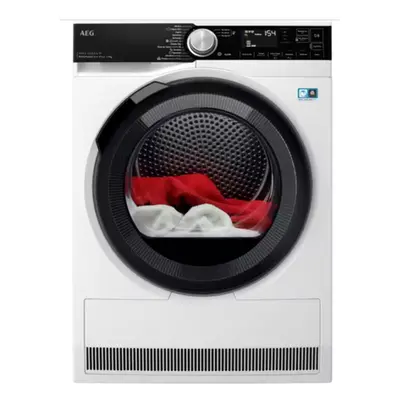 Secadora Condensación - AEG TR959M6OBC, Bomba de Calor, 9 Kg, Blanco