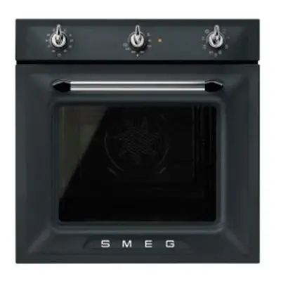 Horno Multifunción - Smeg SF69M3TNO, 60 cm, Vapor Clean, Negro Mate