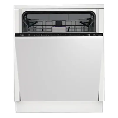 Lavavajillas Integrable - Beko BDIN38650C, 16 servicios, 43 dB, 60 cm, CornerIntense, DeepWash, 