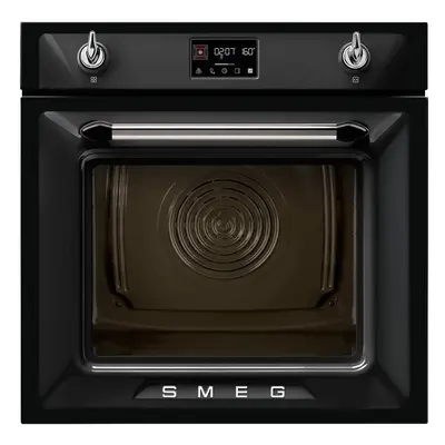 Horno Multifunción - Smeg SOP6902S2PN, 60 cm, Negro, Vapor, Pirólisis