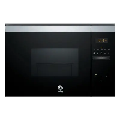 Microondas Integrable - Balay 3CG4172X2, Grill, 800 W, Negro/Inox