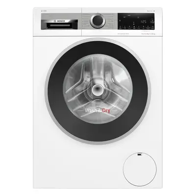 Lavadora Secadora - BOSCH WNG244A0ES, Blanco, Carga 10,5 kg, Secado 6 kg, iDos