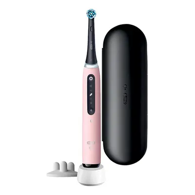 Cepillo de Dientes Eléctrico - Oral-B iO Serie 5, Bluetooth, 5 modos de limpieza, Rosa