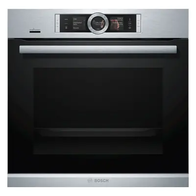 Horno Multifunción - Bosch HRG5785S6, Eficiencia A, Acero Inoxidable, Abatible, Home Connect