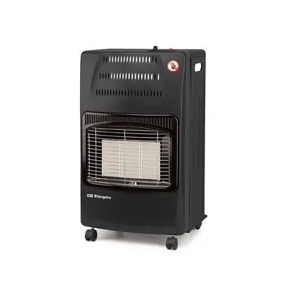 Estufa Gas - Orbegozo HCE60, Plegable, Negro