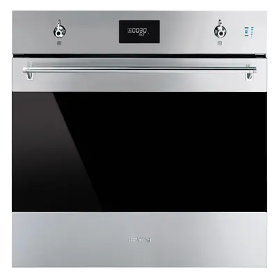 Horno Multifunción - Smeg SO6301S2X, Vapor, 60cm, Eficiencia A+, Inox